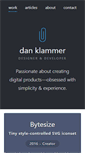 Mobile Screenshot of danklammer.com